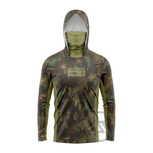Chemises de pêche imperméables coupe-vent pour hommes avec capuche Protection <span class=keywords><strong>UV</strong></span> Vêtements respirants pour la randonnée et le camping en plein air Plus Size-5XL - Product Image 1