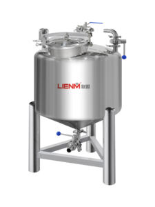 Cuve de mélange mobile scellée personnalisée de 1000 L pour engrais, machine de mélange de cosmétiques de 100 L <span class=keywords><strong>avec</strong></span> agitateur - Product Image 3