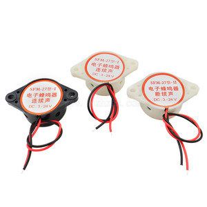 Buzzer actif SFM-<span class=keywords><strong>27</strong></span> à haut niveau sonore, 3-24V, buzzer 3015, son continu intermittent, alarme 220V - Product Image 3