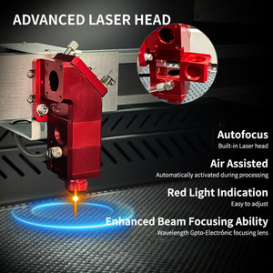 Escritorio 6090 100W Co2 Máquina de corte por láser Máquina de grabado Máquina de corte por láser de tela Madera Acrílico Plástico Cuero - Product Image 6