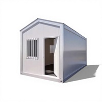 Maison Modulaire Préfabriquée Résidentielle en Conteneur 3*6*2.8 Modèle à Assemblage Rapide, Point de Controle Mobile Isolé, Garantie 5+ Ans