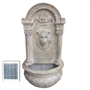 Fiberglass Lion Head garden water fountains