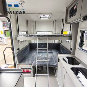 ONLYWE 4x4 Consommation Économique, Boîte de <span class=keywords><strong>Camping</strong></span>-Car 4x4, Camion d'Expédition 6x6 <span class=keywords><strong>avec</strong></span> Salle de Bain Intégrée, <span class=keywords><strong>Camping</strong></span>-Car Coulissant pour Camion - Product Image 3
