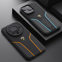 Étui de téléphone portable en cuir véritable Lamborghini officiellement autorisé pour iPhone 16, coque Alcantara pour iPhone 16 Pro Max, iPhone 17