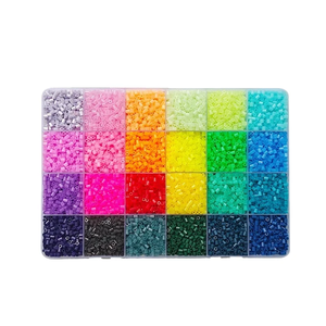 Kit de Cuentas Perler Creativas, Cuentas <span class=keywords><strong>Hama</strong></span> de 2.6mm, Rompecabezas 3D, Manualidades Creativas Hechas a Mano, Regalo, Cuentas Pixel DIY - Product Image 5