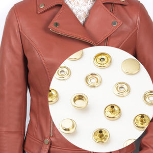 Ceket aksesuarları yuvarlak şekil pirinç Snap düğmesi Denim kot düğmesi giyim için özelleştirilmiş gümüş düz Metal baskı düğme - Product Image 6