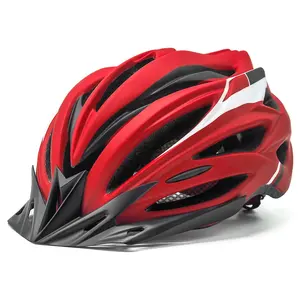 Casco de bicicleta de Cross para adultos, visera solar, casco de bicicleta deportiva, bicicleta de carretera MTB, bicicleta eléctrica, scooter, rodillo de carretera, senderismo, camping, casco de ciclismo