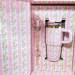 <span class=keywords><strong>Gobelet</strong></span> isotherme Stan Car, moderne, 20 oz, motif floral Loveshack, en acier inoxydable, <span class=keywords><strong>thermos</strong></span> sous vide, bouteille d'eau, gourde <span class=keywords><strong>de</strong></span> <span class=keywords><strong>voyage</strong></span>, tasse à boire avec paille - Product Image 4