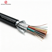 40 Pares de Cable de Comunicación Subterráneo de Cobre Desnudo Trenzado, Blindado, con Aislamiento de PE, 100% Cobre