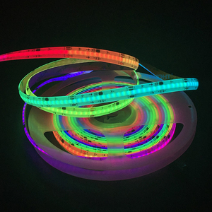 Ktrlight 드림 컬러 <span class=keywords><strong>LED</strong></span> 스트립 WS2811 RGB 체이스 픽셀 12v/24v 주소 지정 가능한 픽셀 COB 디지털 576LED 720LED 음성 제어 모드 - Product Image 2