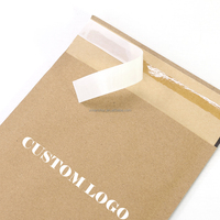 Emballage personnalisé en carton imprimé OEM, pochette en papier kraft pour expédition et envoi postal, enveloppes poly, sacs à bulles