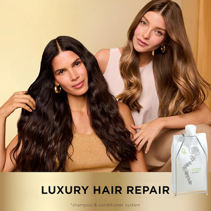 Après-shampoing protéiné fortifiant Q8 Nutri-Fresh pour femmes et hommes, soin capillaire pour cheveux fins, fragiles et abîmés, booste la brillance et le volume - Product Image 3