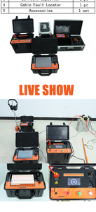 Detector de Cables Subterráneos VS-2088 35 KV, Probador Inteligente de Fallas en Cables de Alumbrado Público con Múltiples Pulsos, Localizador de Fallas en Cables - Product Image 3