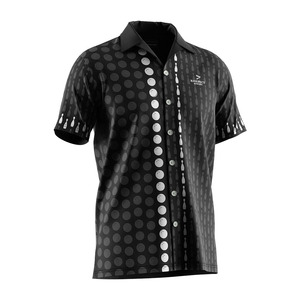 Offre Spéciale Logo personnalisé haut de sport pour hommes <span class=keywords><strong>chemise</strong></span> à demi-manches à fleurs vintage avec bouton de sublimation tissu sergé pour vêtements de plage - Product Image 3