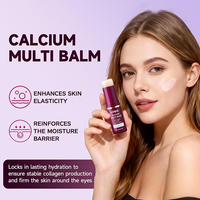 Stick anti-rides hydratant profond OEM avec logo personnalisé, améliore l'élasticité de la peau, baume multi-usages au calcium