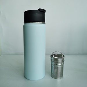 15OZ BPA免费双壁真空水瓶顶级质量304不锈钢瓶带过滤器 - Product Image 5