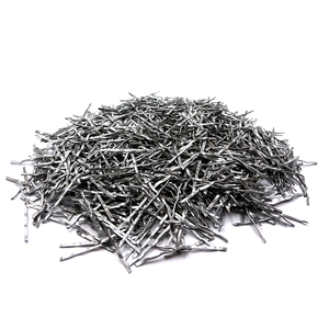 Fibra de Acero Ondulada de Bajo Contenido de Carbono para Hormigón en Elementos Prefabricados, Edificios, Túneles, Ingeniería Subterránea, FIBRA REFORZADA PARA HORMIGÓN - Product Image 4