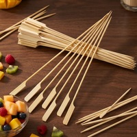 Brosses de nettoyage réutilisables et écologiques en bambou à long manche pour barbecue au charbon, fêtes et camping – Style coréen, faciles à utiliser
