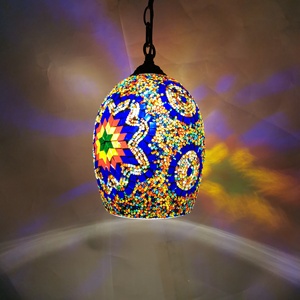 Tokin <strong>Lighting</strong> Turkish Chandelier New Craftsmanship Creative Chandelier Corridor Bar Hotel LED Bulb Light - Product Image 6