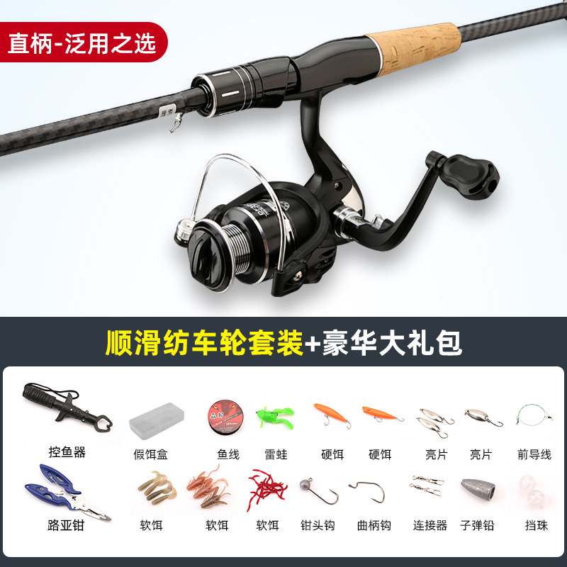 Deluxe Straight Spinning Wheel Set
