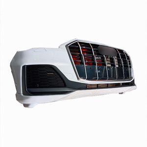 Для <span class=keywords><strong>Audi</strong></span> <span class=keywords><strong>Q7</strong></span> 2021 высококачественный спортивный передний бампер со спортивным дизайном полный бампер Гриль Белый бампер - Product Image 5