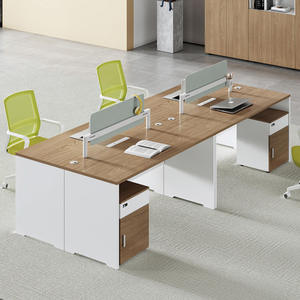 <span class=keywords><strong>โต๊ะ</strong></span>ทำงานพนักงานสไตล์มินิมอลทันสมัย ดีไซน์เรียบหรูและร่วมสมัย เหมาะสำหรับการสร้างสภาพแวดล้อมในสำนักงานที่เป็นมืออาชีพและไม่ยุ่งเหยิง - Product Image 2