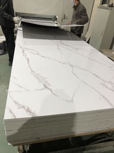 Panneau mural moderne en PVC pour la décoration de la maison <span class=keywords><strong>Papier</strong></span> <span class=keywords><strong>peint</strong></span> design en marbre imperméable Autocollants muraux auto-adhésifs Utilisation intérieure ignifuge - Product Image 6