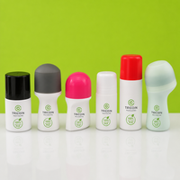 Tube de baume corporel déodorant Twist Up Skincare 15ml 30ml 50ml 75ml, flacon déodorant roll-on en plastique PP