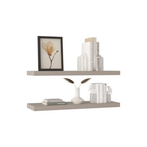 Ecco 31.5 Inch Wide Floating <b>Shelves</b> Set Of 2 <b>Wall</b> Decor For Bedroom Bathroom Storage Book <b>Shelves</b> - Product Image 6