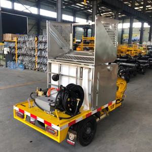 Precio barato 500L carrito de riego 3 ruedas coche lavadora triciclo cisterna de agua triciclo para la venta - Product Image 5