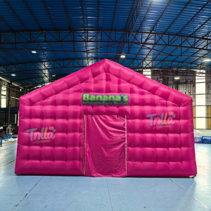 Inflables para Eventos Comerciales, Carpa Inflable Rosa para Fiestas, Carpa Inflable para Discotecas, Carpa Inflable Cúbica para Fiestas - Product Image 2