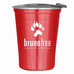 Taza de Metal de acero inoxidable para beber para niños y adultos, copas prémium para acampar, fiestas, 450ml, venta al <span class=keywords><strong>por</strong></span> mayor - Product Image 5