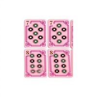 Nouvel ensemble personnalisé de 160 tuiles de mahjong américaines pliables en acrylique, portables, écologiques et durables