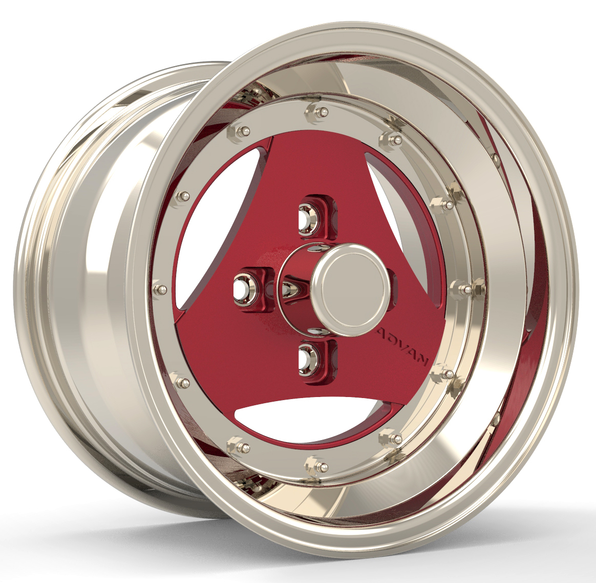 Advan A3A Wheel - JDM 3 Piece Bilbo Star Shark XR4 Wheel