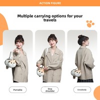 Sac fourre-tout à bandoulière en peluche XR Calico en forme de chat, jouet en peluche, rembourrage en polyester et coton PP, à partir de 14 ans, directement de l'usine