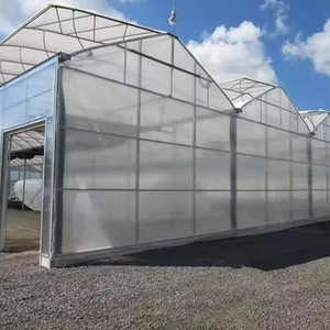Serre agricole en plastique zigzag pour tomates/fruits avec système aéroponique et fertilisation - Product Image 2