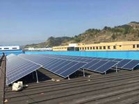 Système d'alimentation hybride 10 kW pour usage domestique, éolien et solaire, avec éolienne verticale et batterie au lithium, panneau solaire monocristallin