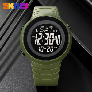 Skmei <b>Digital</b> Watch Men Tpu Strap 3Bar Waterproof Electronic Alarm <b>Clock</b> Student Youth Sport Watch - Product Image 1