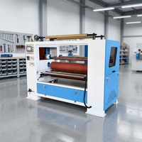 Machine de laminage à chaud QILI Pur 20KW 380V pour la production de MDF, pressage de films PET/PVC à grain de bois, panneaux de fibres de bambou, 5 rouleaux