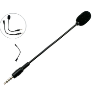 Top vente col de cygne tuyau prise directe microphone et casque de jeu interphone microphone à Tube vocal