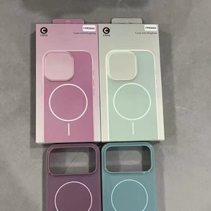 Custodia in TPU colorato lucido per iPhone 17 Pro Max magnetico interno in velluto custodia per cellulare con confezione per iphone 17 Air - Product Image 4