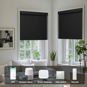ม่านม้วนอัจฉริยะแบบมอเตอร์สำหรับตกแต่งบ้าน - Product Image 1