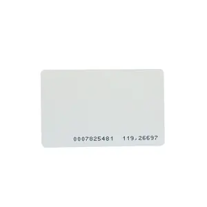 Tarjetas RFID inteligentes EM4100 TK4100, Mango en blanco