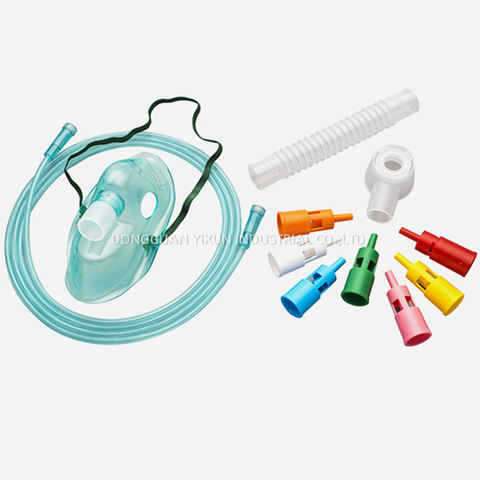 Medical Plastic Products Mold Manufacturer Oxygen Tube Connector Customization Oxygen Mask with Plastic Injection Molding