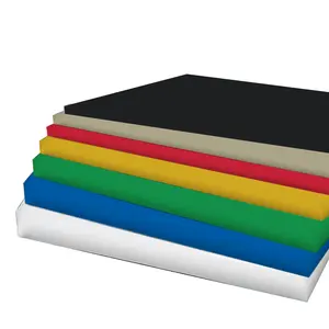 Color Diseño personalizado Resistente al desgaste Polipropileno PP Hoja de plástico/Placa/Tablero