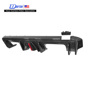 New 3D Brakelight Style Dry Carbon Fiber Bumper 3K/6K/12K <b>Weave</b> Glossy/Matte Finish for G80 G81 M3 G82 G83 M4 - Product Image 2