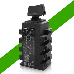 Interruptor Aislador Solar NSPV de 8 Polos, PV 1500V20A 1200V26A 1000V32A 8P 65*45*138.5mm - Product Image 1