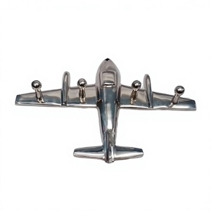 Promotional Giveaway Gift Aircraft Model Wall <b>Hooks</b> & Rail Decorative Airplane Model Theme Metal <b>Hooks</b> <b>For</b> Cloths & Towel - Product Image 1