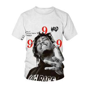 Free Shipping Fashion Rapper Printed For Men <strong>Juice</strong> <strong>WRLD</strong> 3D Digital Printing tshirt R.I.P All Over Print Oversized Tops <strong>T</strong> <strong>shirt</strong> - Product Image 5