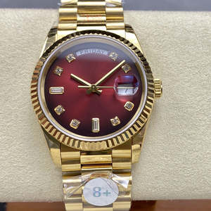 Luxe Goud Automatisch Horloge Heren Klassiek President Stijl Dag Display 904l Mechanisch Uurwerk Zakelijk Kledingontwerp - Product Image 5